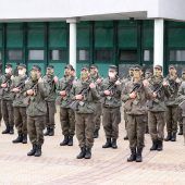 Coronakonforme ­Angelobung in Bludesch