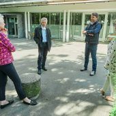 Seniorenheime schalten auf Orange
