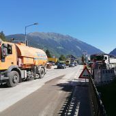Totalsperre der L 188 wegen Asphaltierungsarbeiten