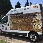 Mit dem „Archäomobil“ wird Wissenschaft erlebbar gemacht
