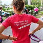 Frauenlaufgefühl im Miniformat