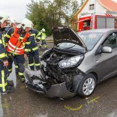 Gegen Betonmauer