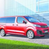 Kleinbus von Opel mit E-Antrieb