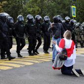 Massenproteste in Minsk