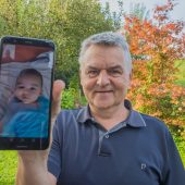 Wann darf Papa endlich zu seinem kleinen Sebastian?