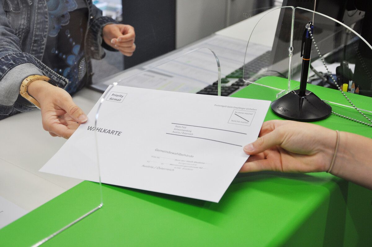 Wahlkarten sind je nach Gemeinde unterschiedlich nachgefragt. ⇒⇒Stadt bludenz