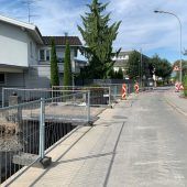 Unterirdische Leitungen in der Erlosenstraße werden erneuert