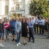 Und wieder stehen sie sich gegenüber