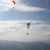 Missglückte Landung mit Fallschirm in Hohenems