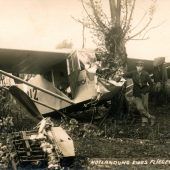 Vor 90 Jahren: Notlandung in Fußach