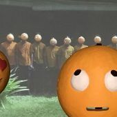 Museumsreife Masken und Emoticons