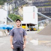 Erster Lehrling für Transportbetontechnik