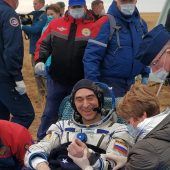 Drei Raumfahrer von ISS wieder sicher auf der Erde