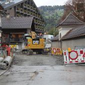 Großräumige Umleitung in Schruns