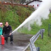 Überprüfung von Feuerlöschern