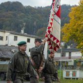 Angelobung im kleinen Rahmen