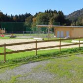 Dünser Sportplatz in neuem Gewand