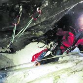 Freerider stürzt in Gletscherspalte