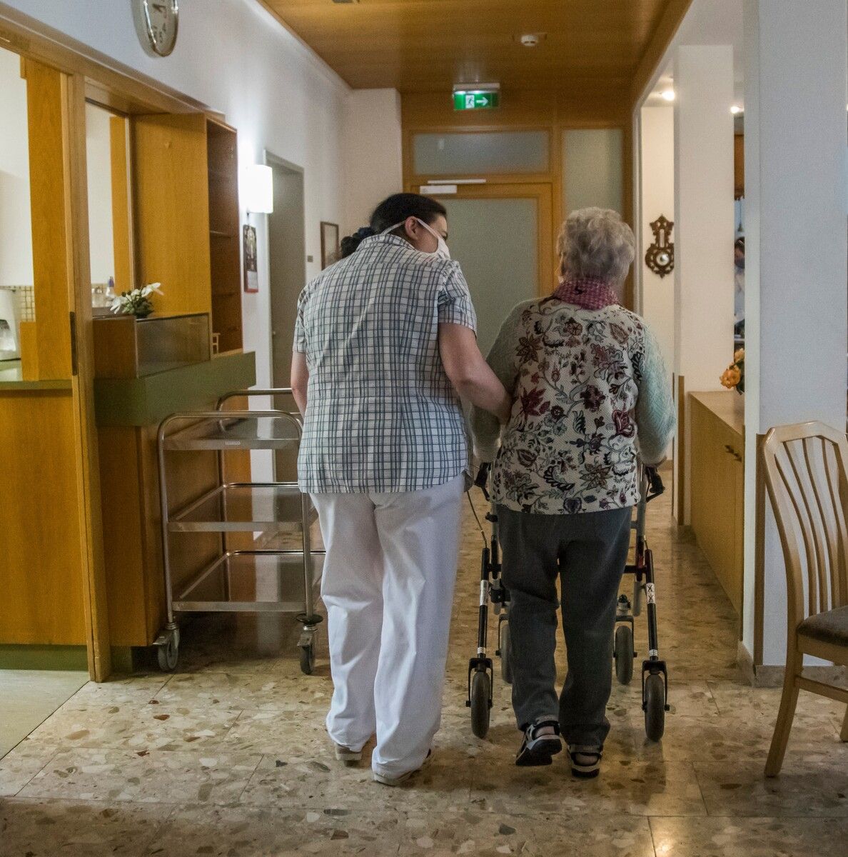 Der Einsatz von Personal in Pflegeheimen erfolgt gezielter. VN/paulitsch