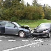 Drei Verletzte bei Unfall