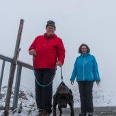 Der Winter grüßt von oben