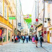 Touristenmagnet Getreidegasse