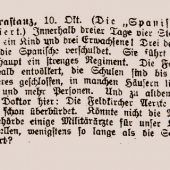 Die „Spanische“ regiert