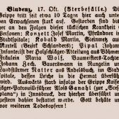 Sterbefälle