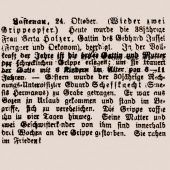 Wieder zwei Grippeopfer
