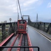 Ausfahrt mit E-Lok