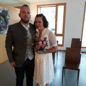 Christin Reger und Dominik Tscholl