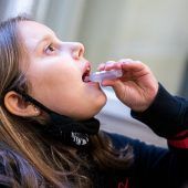 Lutschertest für Kinder