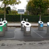 Neue Altstoffsammelinsel in Lustenau