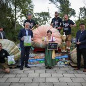 Riesenkürbis wiegt 735,7 Kilo