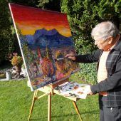 Die herbstliche Landschaft mit den Augen des Malers sehen
