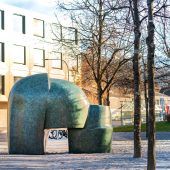 Kunstwerk bereichert Wolfurter Zentrum