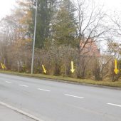 Gelbe Pfeile machen Halt in Weiler