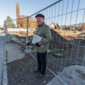 Baustellengitter erhitzen Gemüter