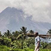 Vulkan Merapi wieder aktiv