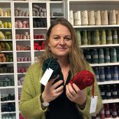 Geboren mit Stricknadel