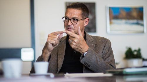 Christian Bernhard konnte Entwarnung geben. VN/Steurer