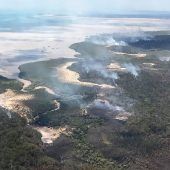 Weltnaturerbe in Gefahr: Feuer ­vernichtet Hälfte von Fraser Island