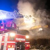 Feuer im Personalhaus von Hotel
