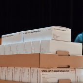 Vor der Bescherung zum Test
