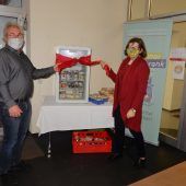 Winterquartier für Offenen Kühlschrank