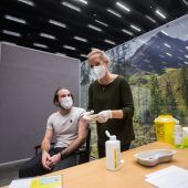 Mit der Impfung gegen Covid-19