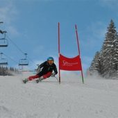 Schnuppertraining der Skimittelschule