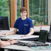 Alles über die Lehre erfahren – live per Videochats