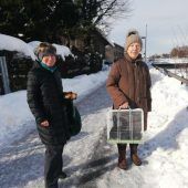 Dramatische Tierrettung an der Dornbirnerach