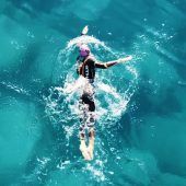 Corona zwingt Pauger zum Schwimmtraining im Atlantik
